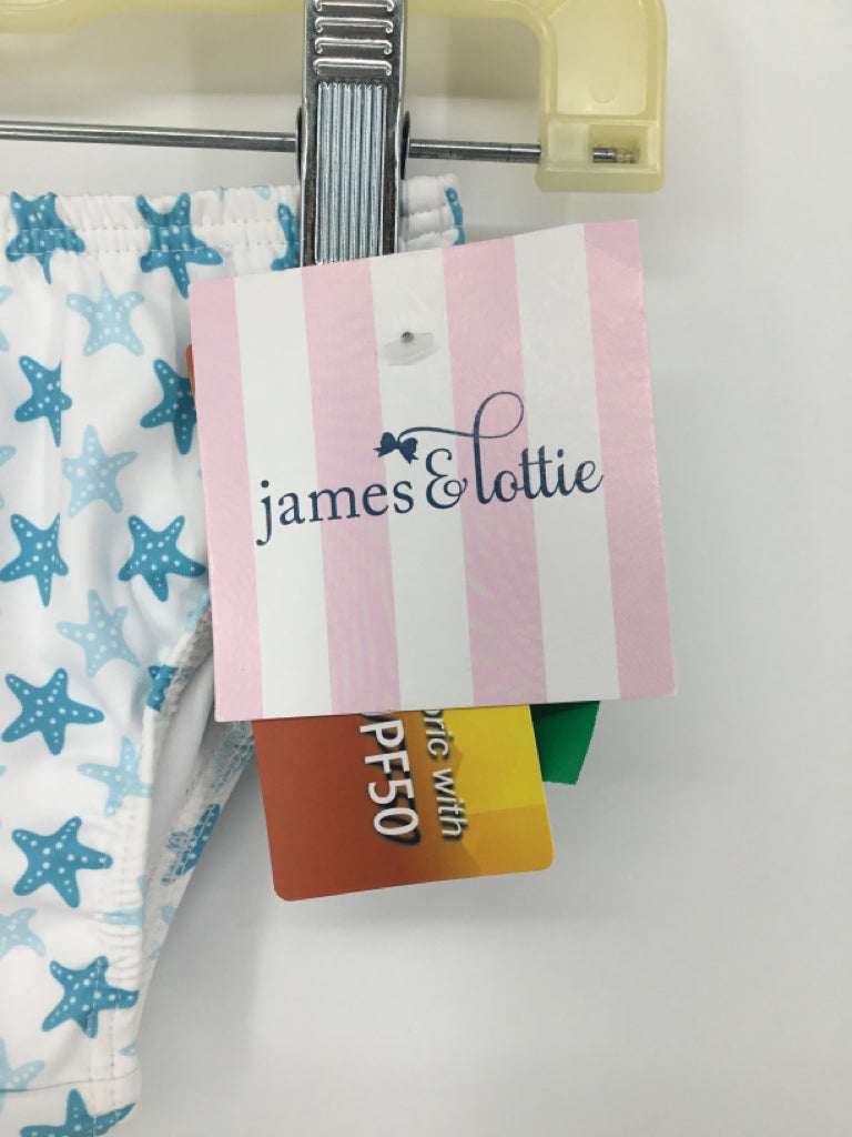 James & Lottie Child Size 6 Months Blue Swimwear - girls