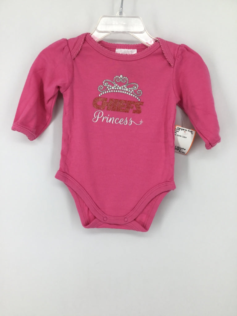 NFL Child Size 0-3 Months Pink Onesie