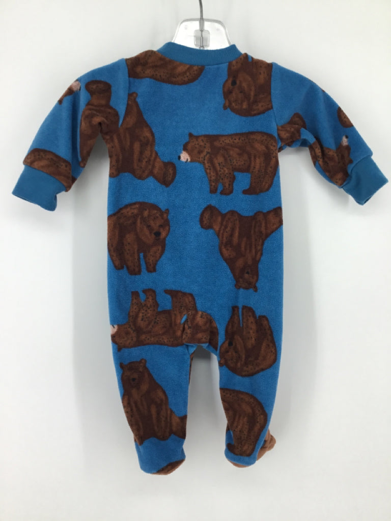 Carter's Child Size 3 Months Blue Sleepers