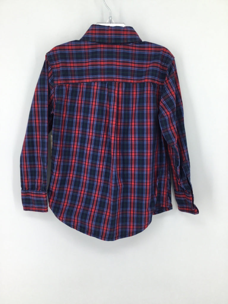 Nordstrom Child Size 4 Multi-Color Plaid Shirt - boys