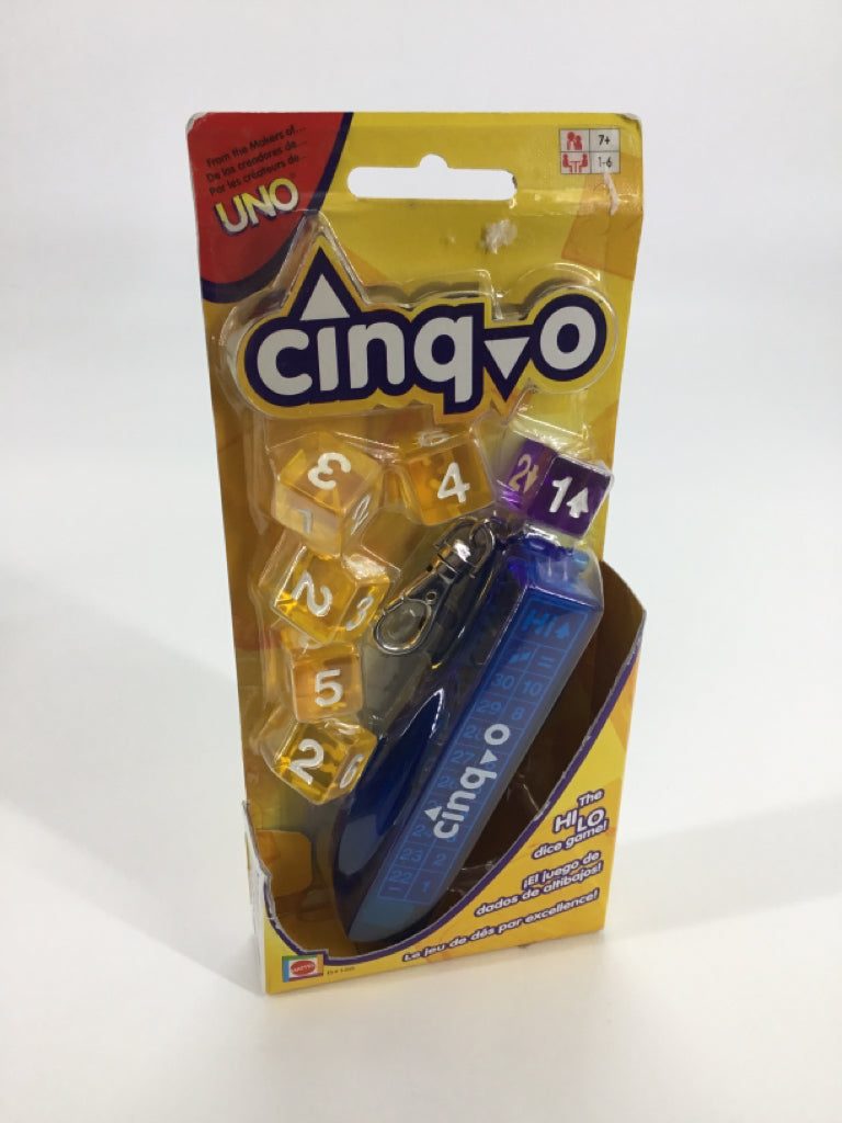 Cinqvo Hi Lo Dice Game