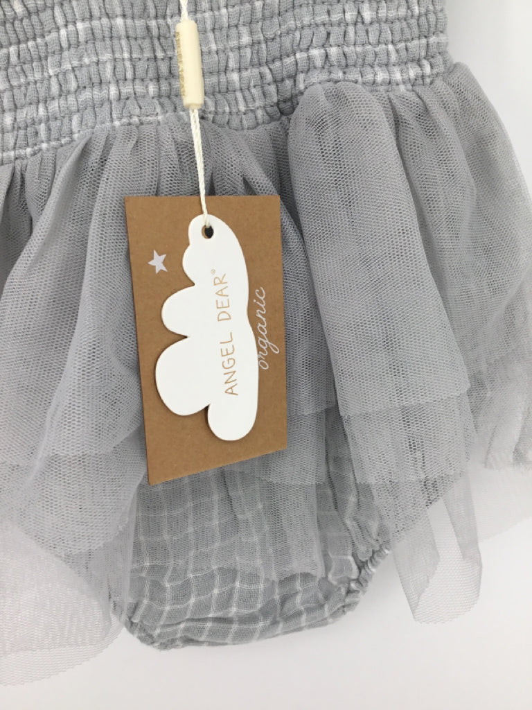 Angel Dear Child Size 6-12 Months Gray Outfit - girls