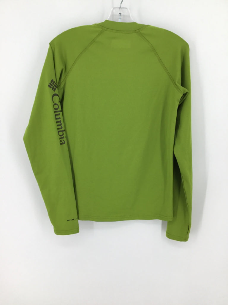 Columbia Child Size 10 Green Solid Shirt - boys