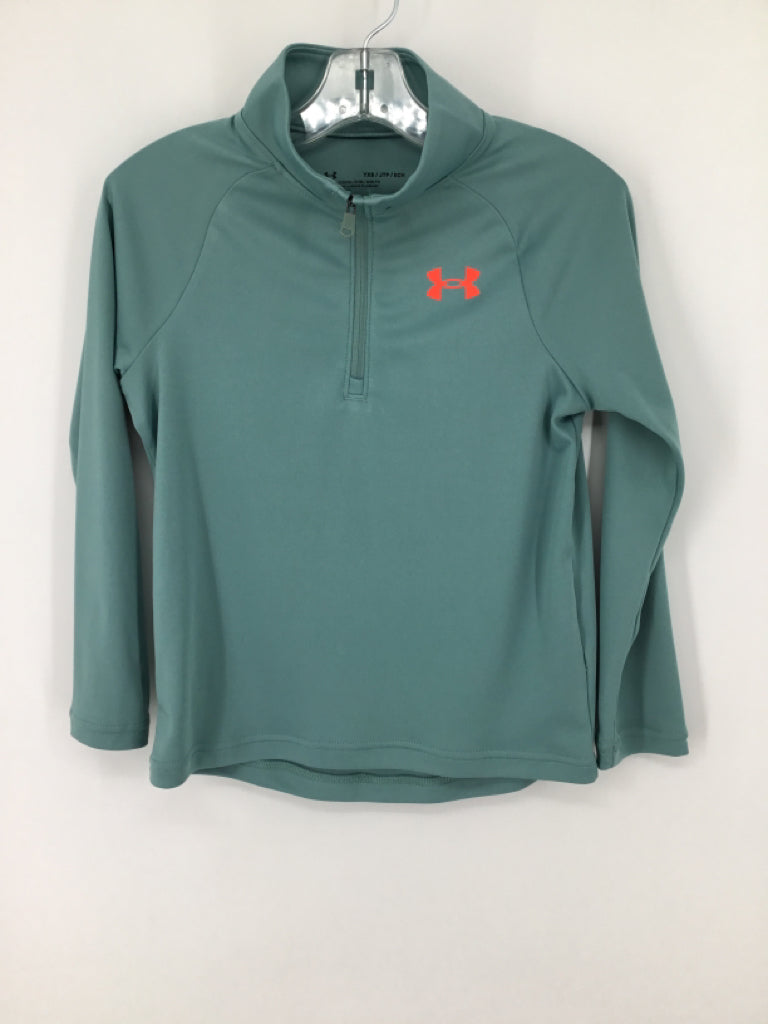 Under Armour Child Size 8 Green Shirt - girls