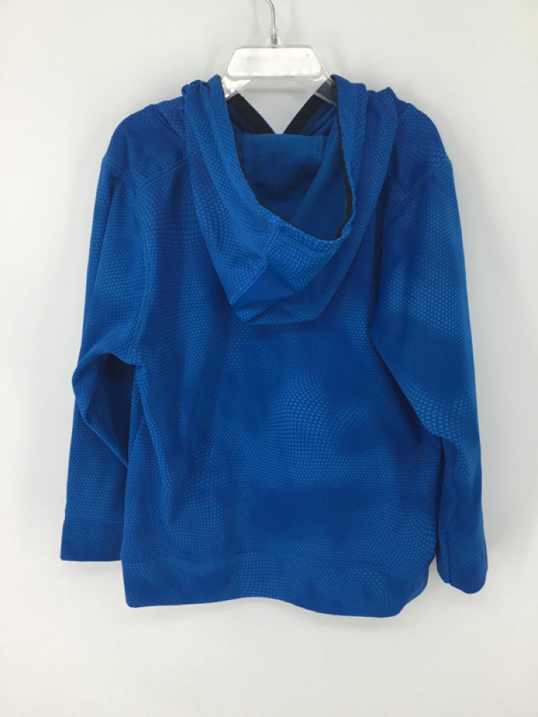 Adidas Child Size 7 Blue screen printed Sweatshirt - boys