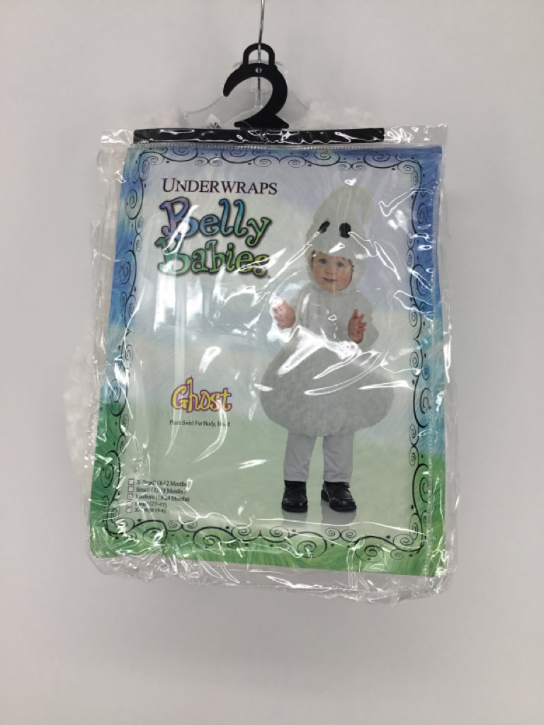 Underwraps Child Size 18-24 Months White Ghost Halloween Costume