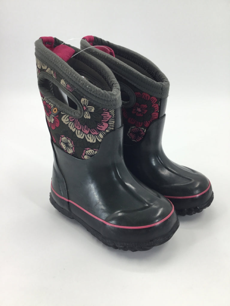 Bogs Child Size 7 Youth Gray Boots