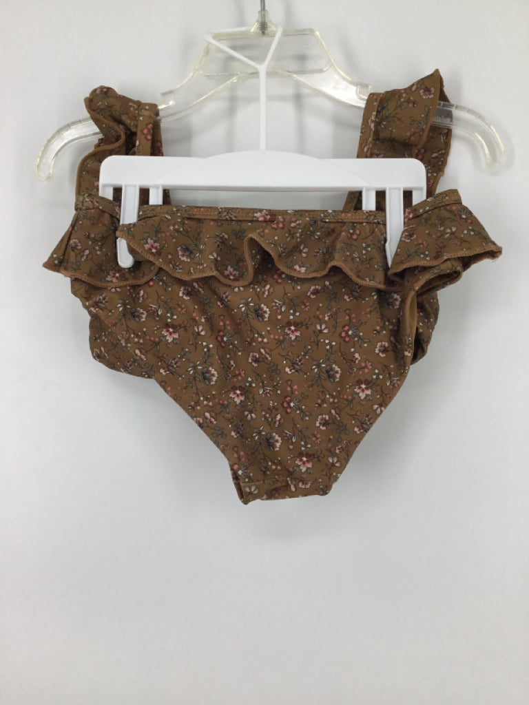 Jamie Kay Child Size 4 Brown Swimwear - girls