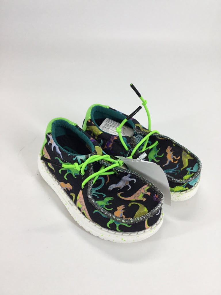 Hey Dude Child Size 6 Toddler Multi-Color Sneakers