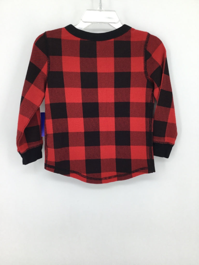 Old Navy Child Size 2 Red Checkered Shirt - boys