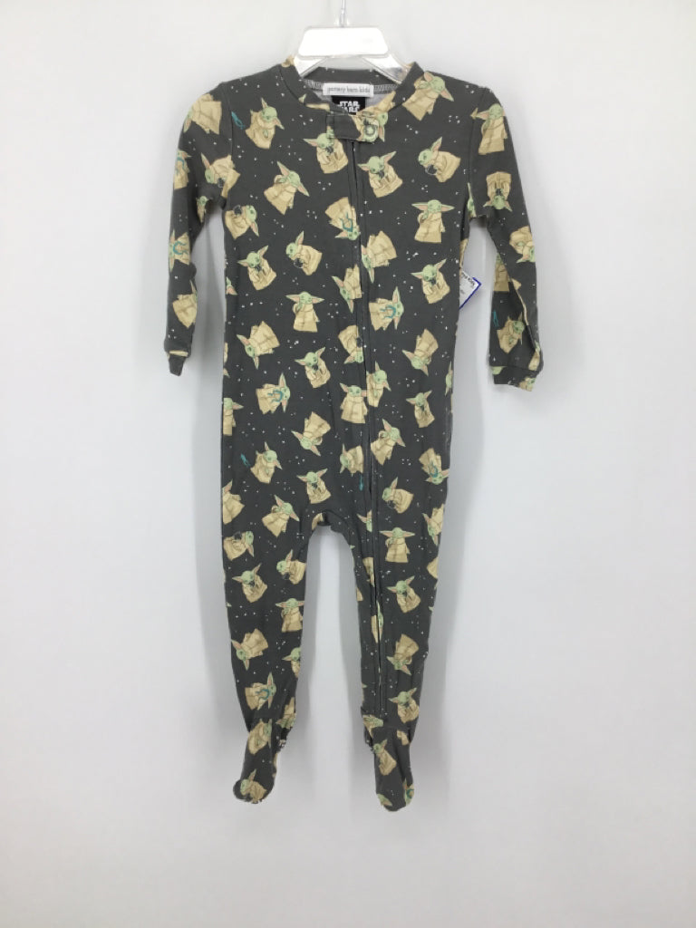 Pottery Barn Kids + Star Wars Child Size 18-24 Months Gray Sleepers