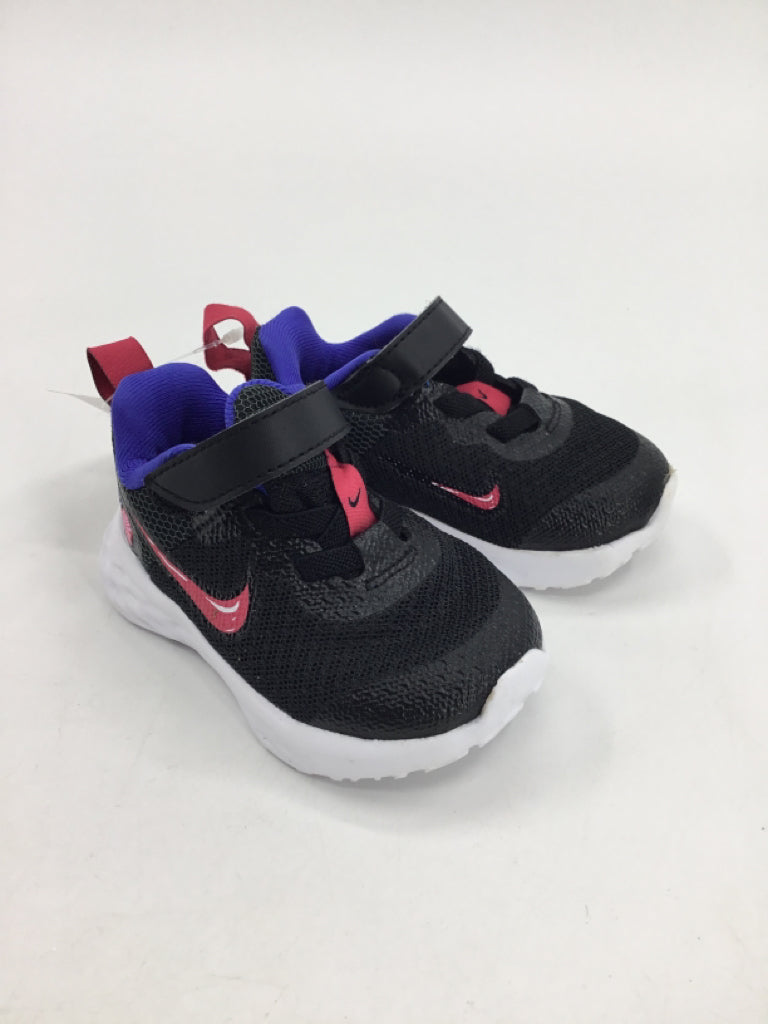 Nike Child Size 3 Toddler Black Sneakers