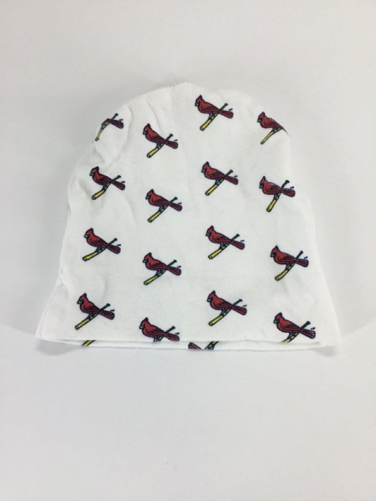 brandless Child Size Infant White Cardinals Hats - boys