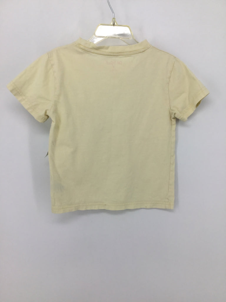 Cat & Jack Child Size 4 Yellow Solid Shirt - boys