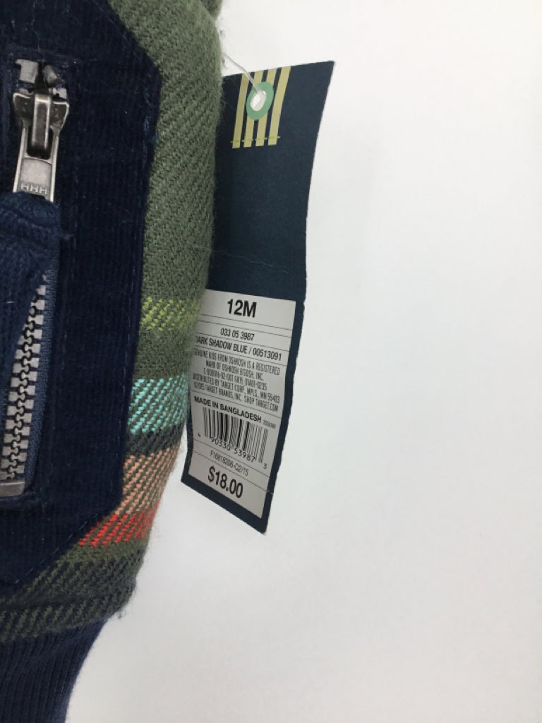 Genuine Kids Child Size 12 Months Natural Plaid Outerwear - boys