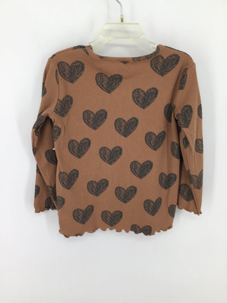 Zara Child Size 3 Brown Shirt - girls