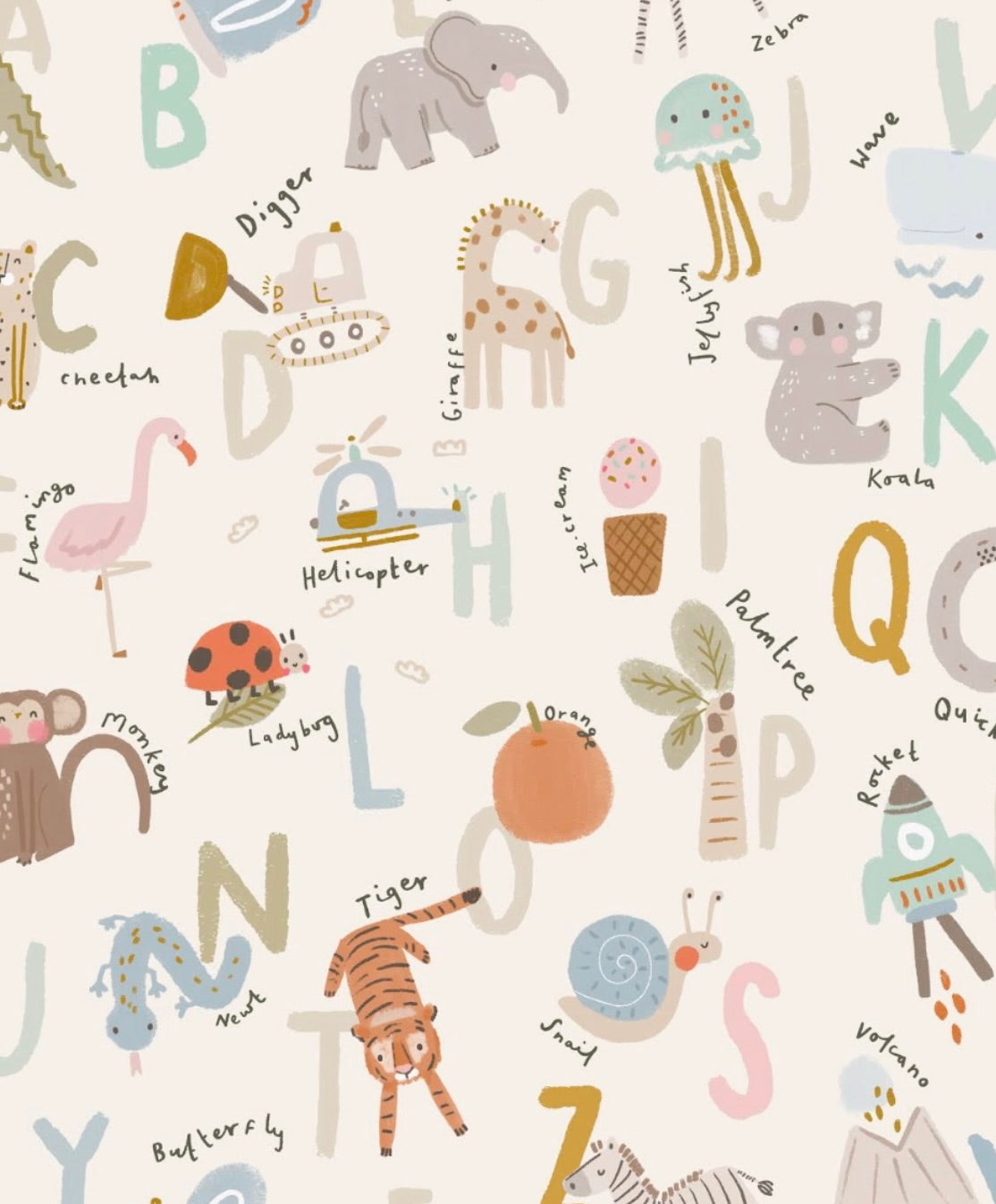 Bird & Bean - Baby Gown & Hat Gift Set (Animal ABC)