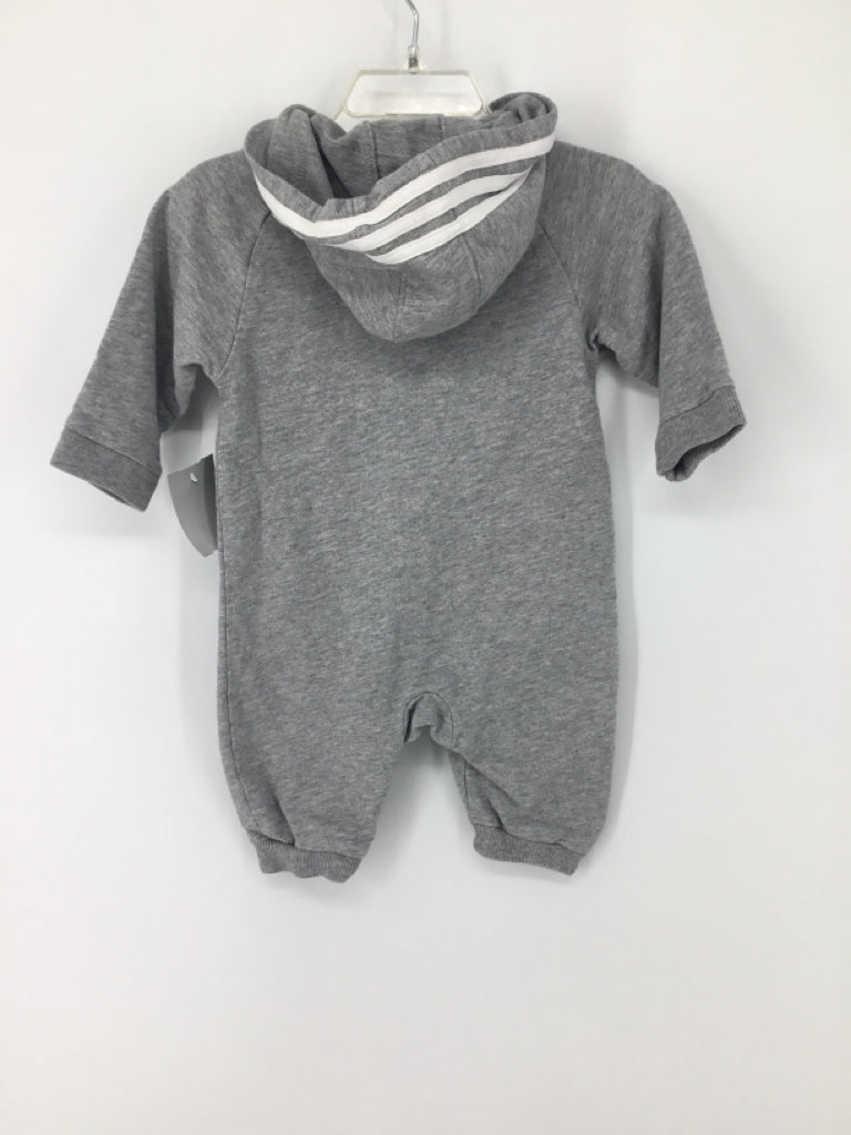 Adidas Child Size 6 Months Gray Outfit - girls