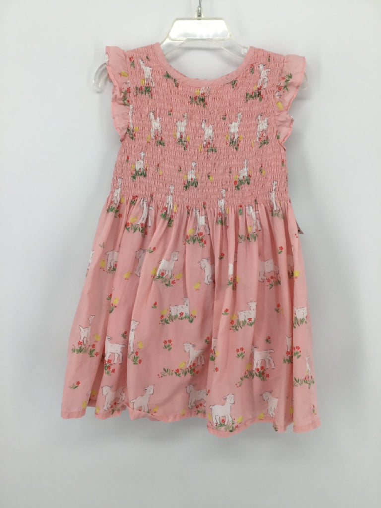 Mini Boden Child Size 2 Pink Easter Dress