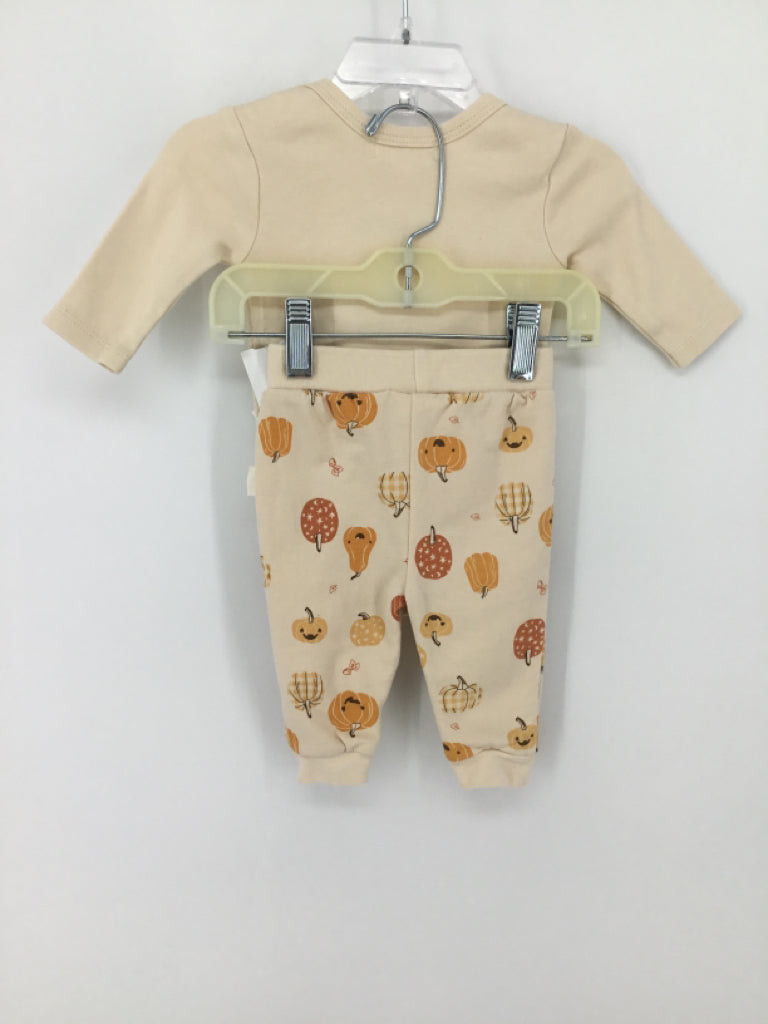 Rabbit + Bear Child Size 0-3 Months Tan Halloween Outfit