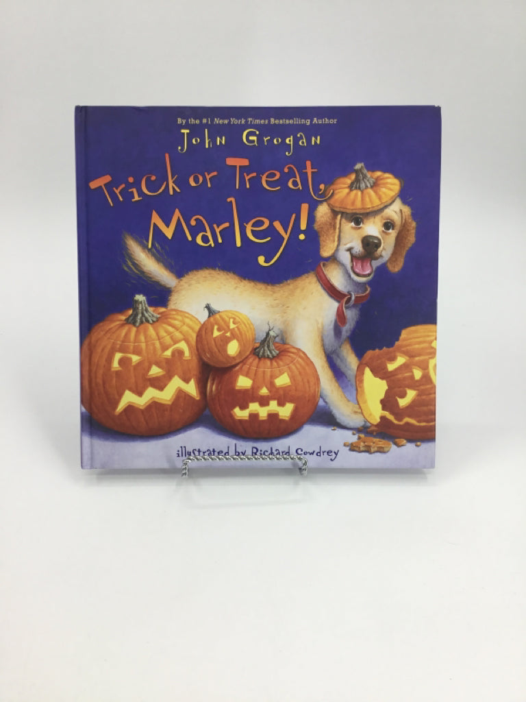Trick or Treat, Marley Hardcover Halloween Book