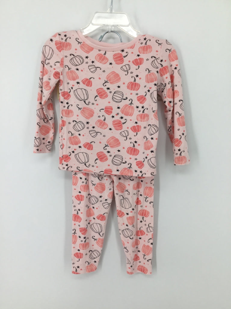 Tres Beau et Belle Child Size 24 Months Pink Halloween Pajamas