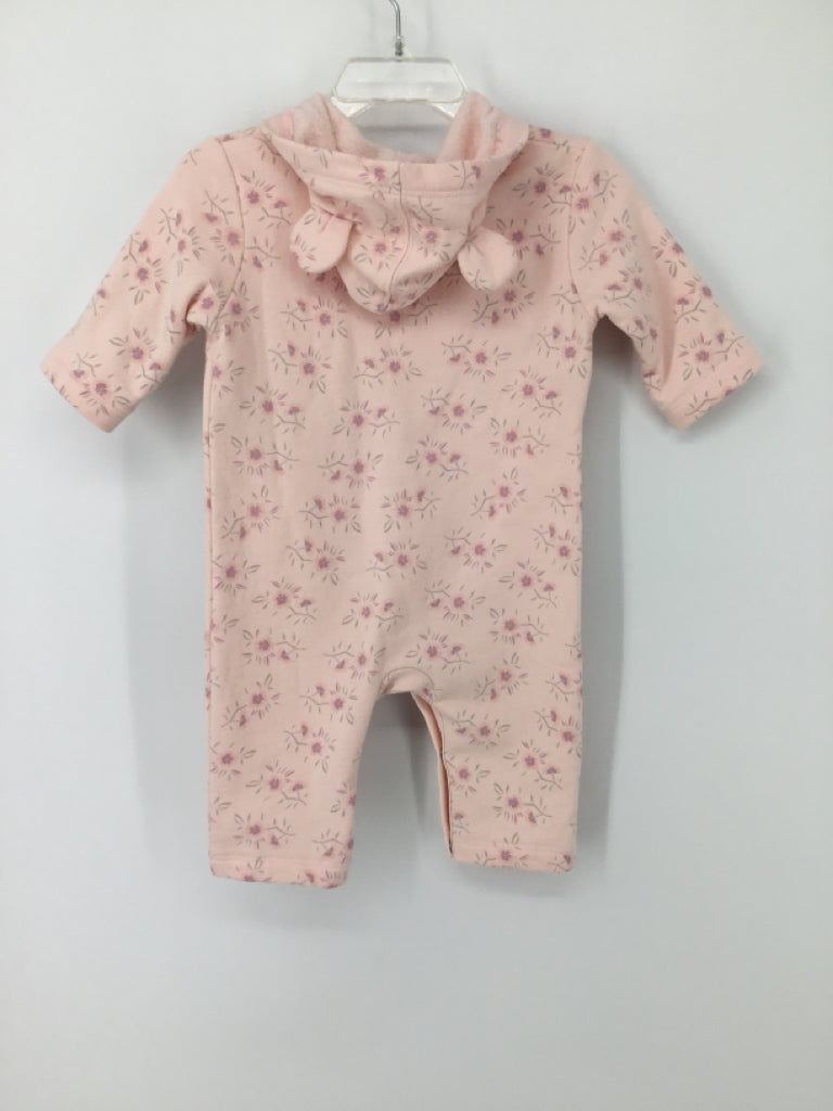 Feather Baby Child Size 3-6 Months Pink Outfit - girls