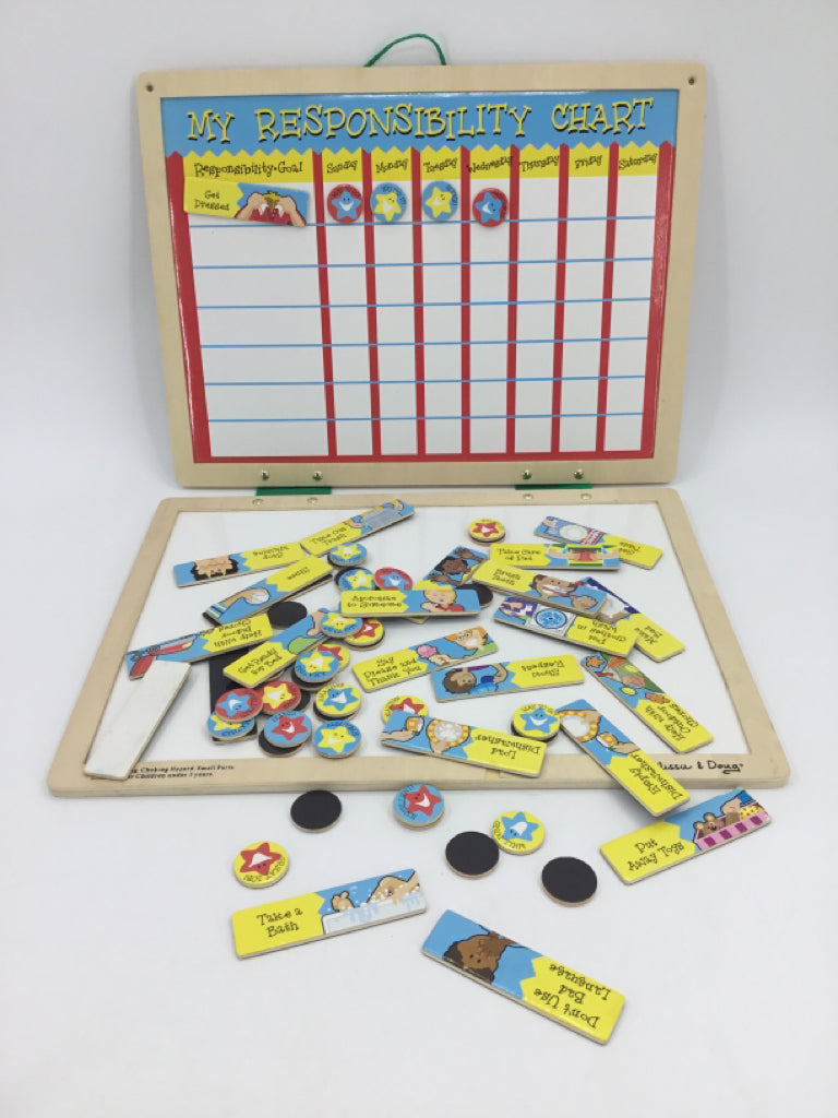 Melissa & Doug Magnetic Responsibility Chart