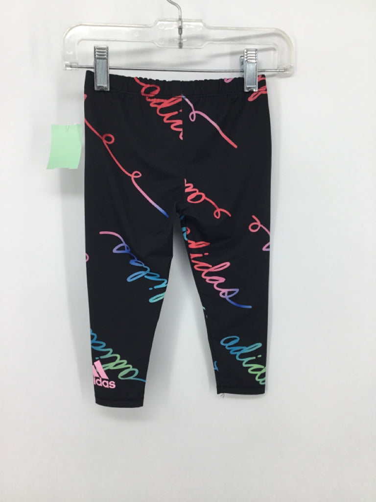 Adidas Child Size 2 Black Pants - girls