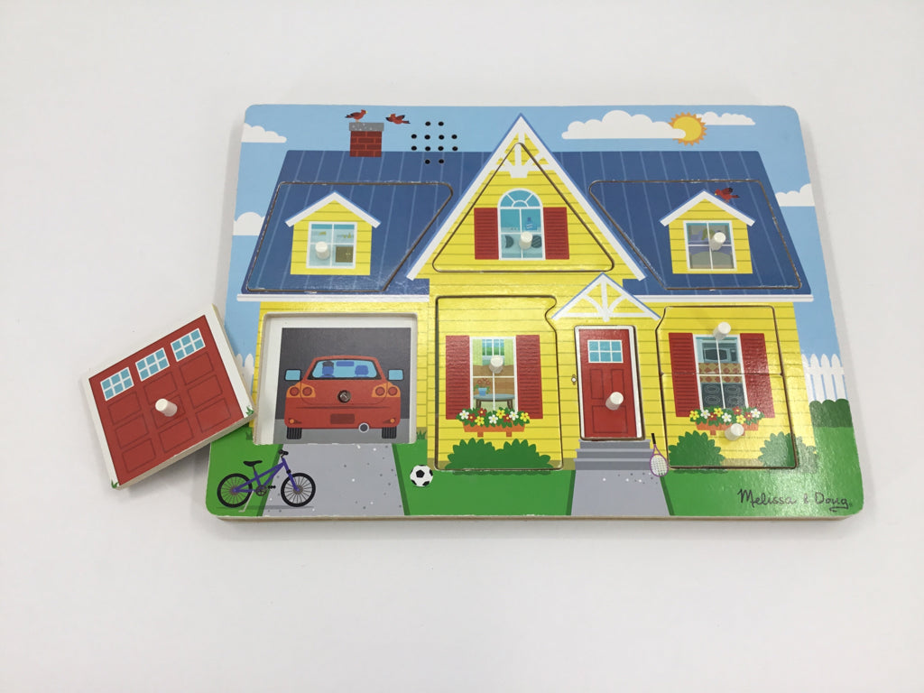 Melissa & Doug Around the House Sound Puzzle