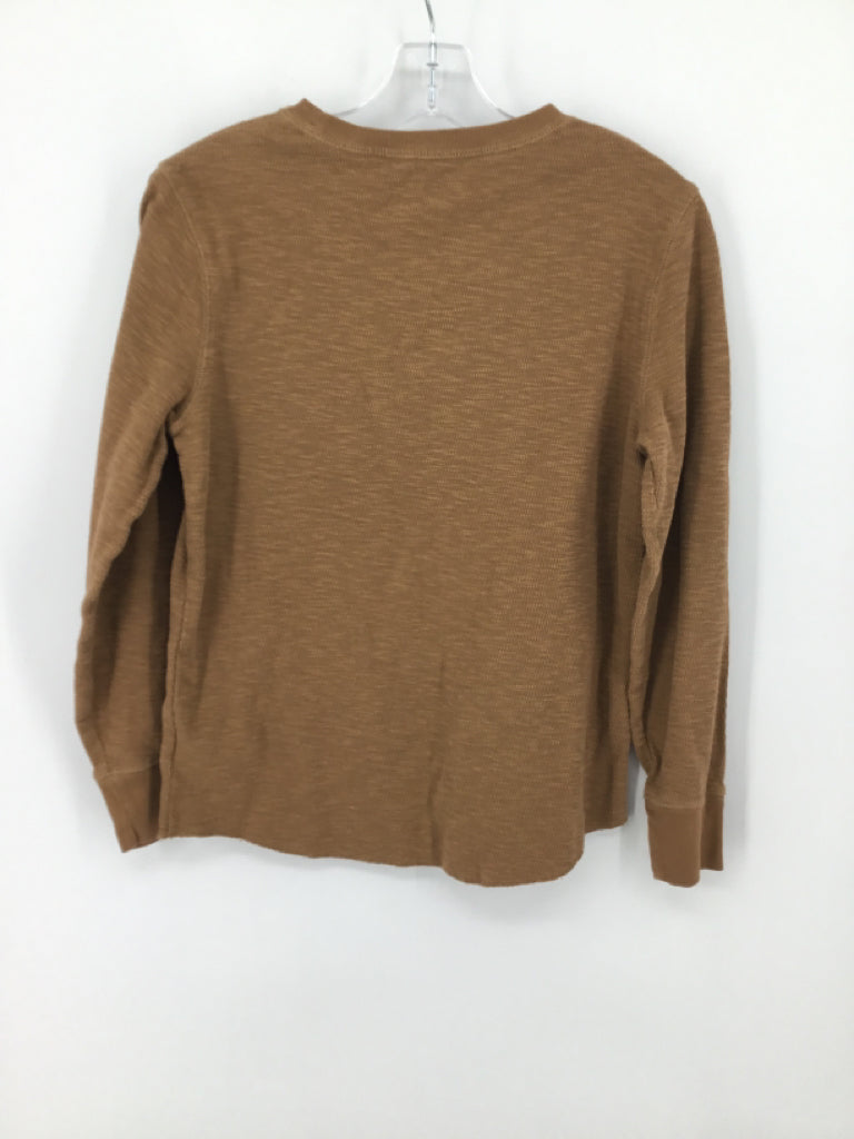 Gap Kids Child Size 8 Brown Solid Shirt - boys