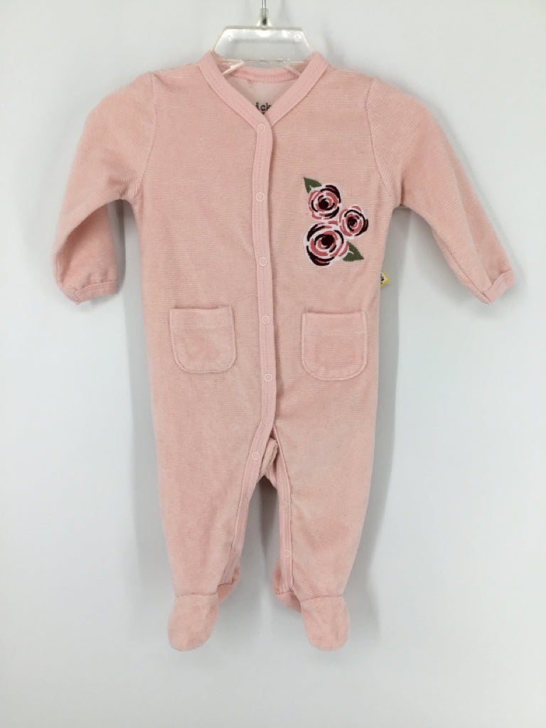 Chickpea Child Size 3-6 Months Pink Sleepers