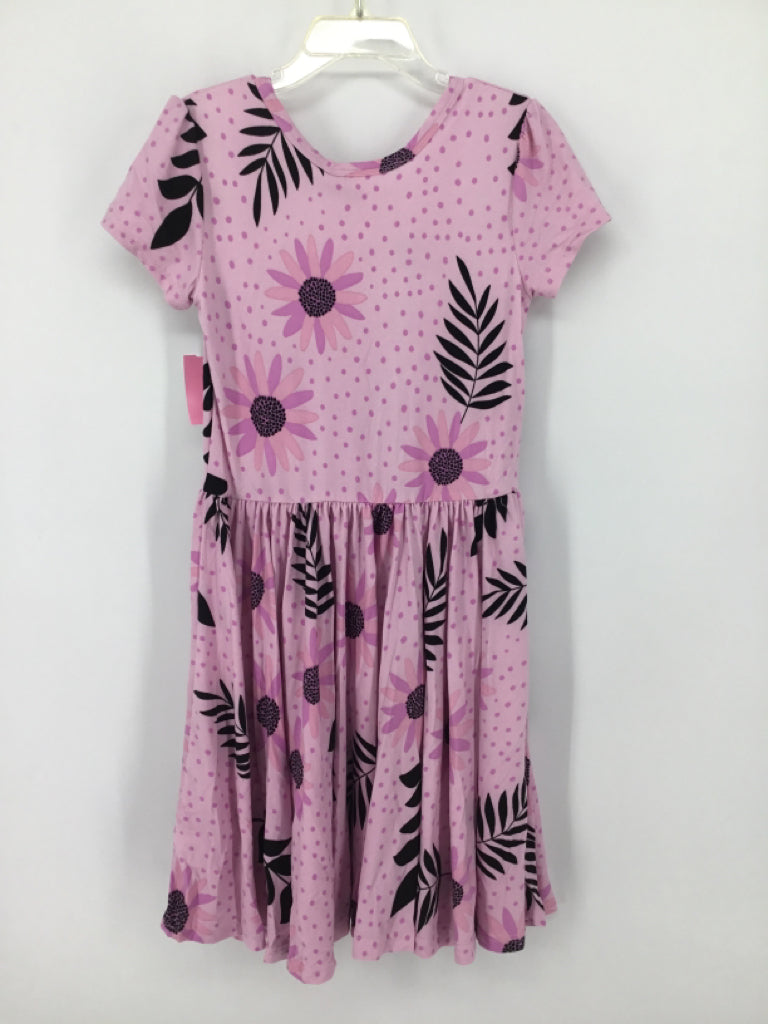 Dot Dot Smile Child Size 7 Purple Dress - girls
