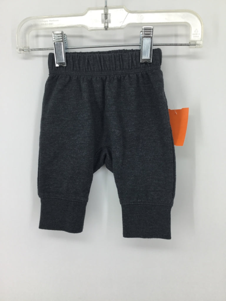 Cat & Jack Child Size Newborn Gray Solid Pants - boys