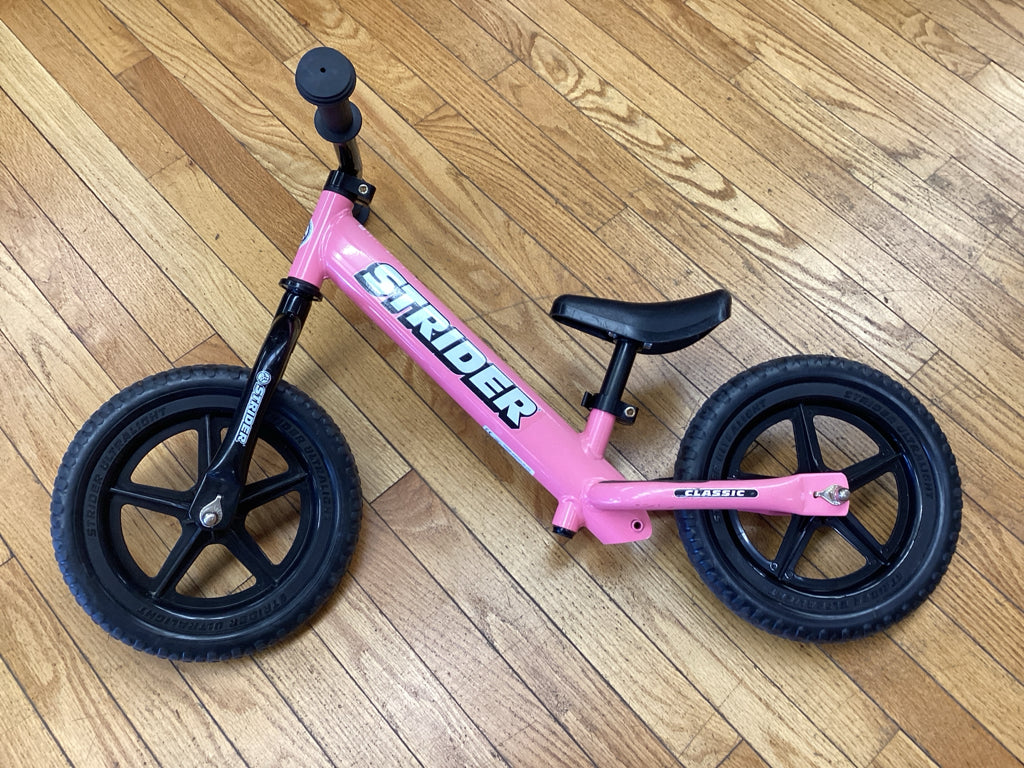 Strider Pink 12" Balance Bike