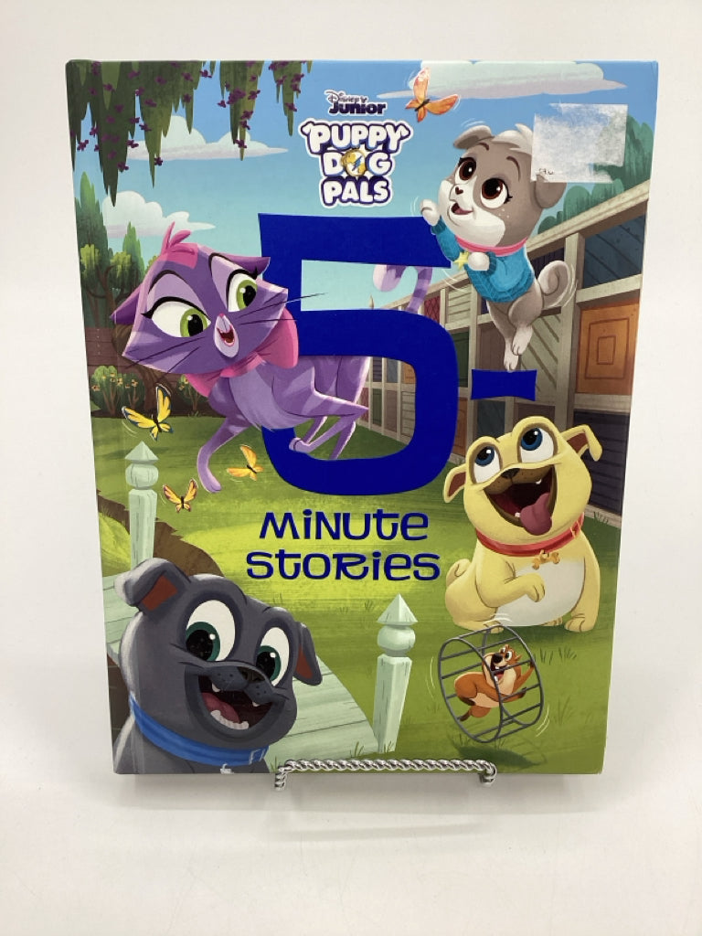 Disney Puppy Dog Pals 5 Minute Stories Hardcover Book