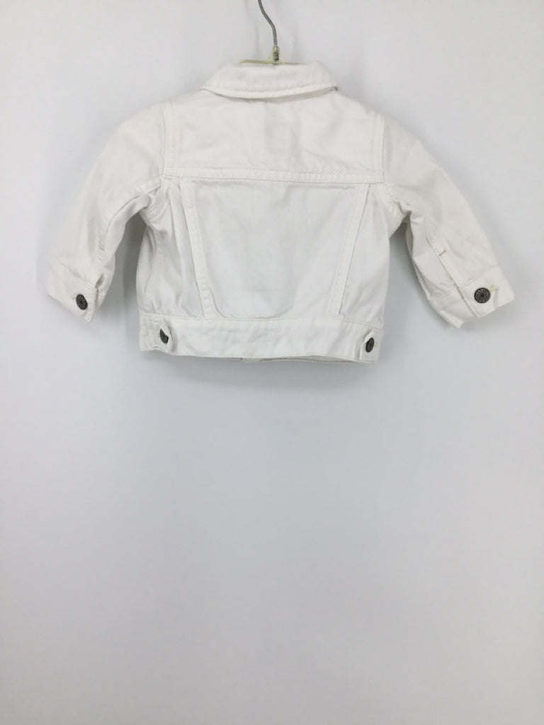 Gap Denim Child Size 3-6 Months White Jacket - girls