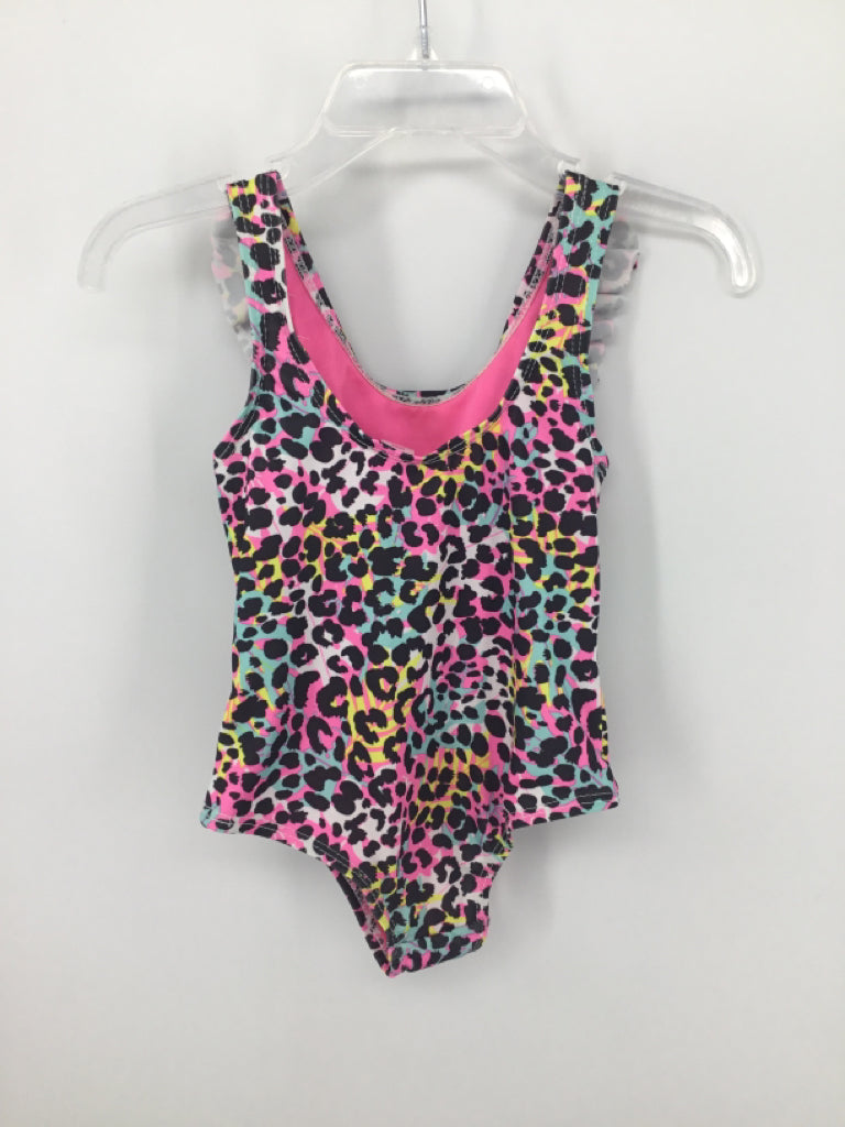 Pink Platinum Child Size 2 Multi-Color Swimwear - girls