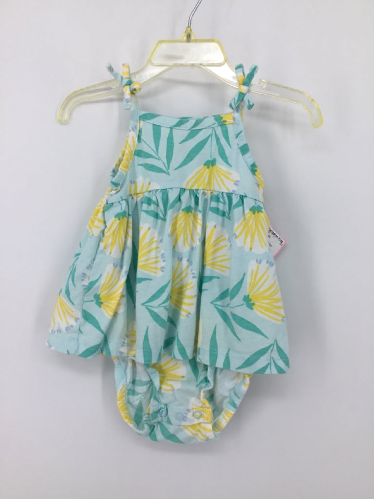 Carter's Child Size 12 Months Blue Outfit - girls