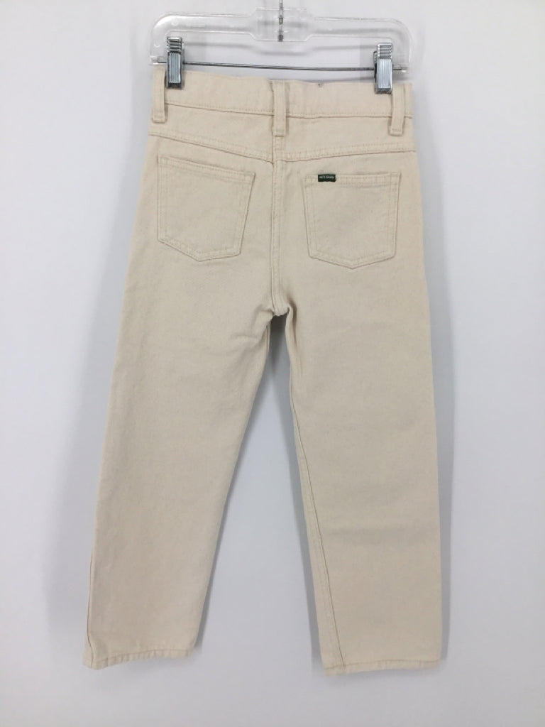 Hey Gang Child Size 6 Cream Solid Jeans - boys
