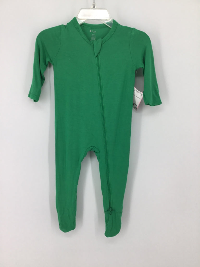 Kyte Child Size 3-6 Months Green Sleepers