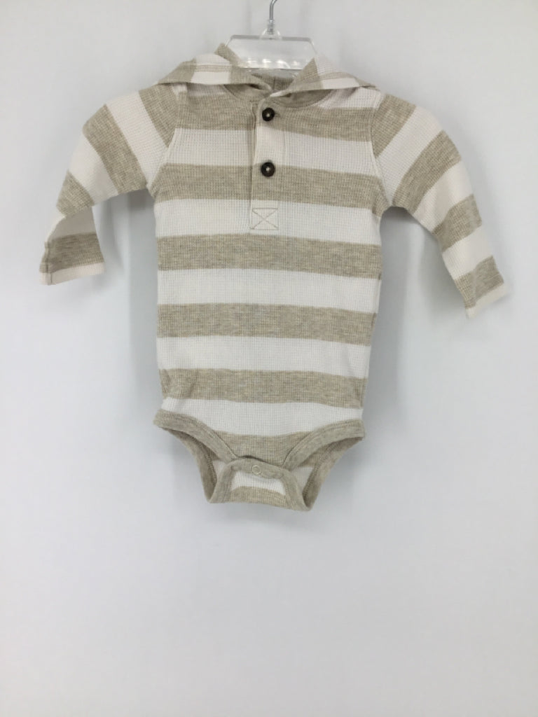 Joe Fresh Child Size 3-6 Months Tan Onesie