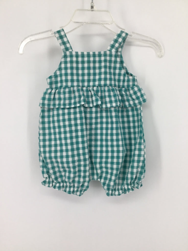 Carter's Child Size Newborn Green Outfit - girls