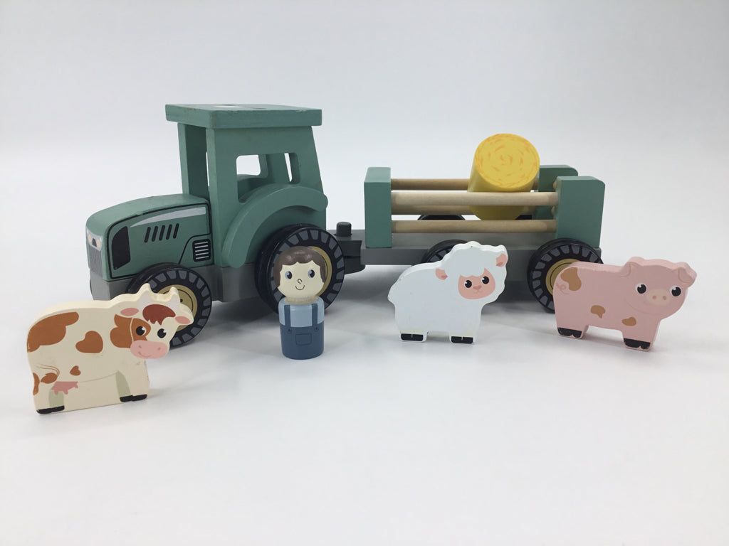 Little Dutch Little Farm Tractor w/ Trailer