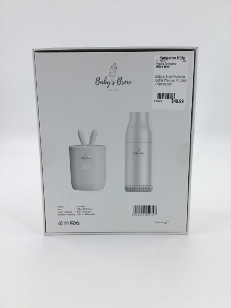 Baby's Brew Portable Bottle Warmer Pro Set