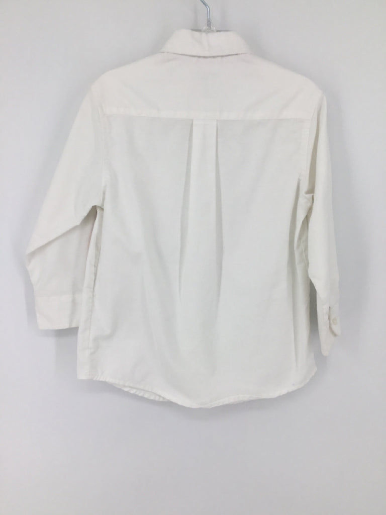 French Toast Child Size 4 White Solid Shirt - boys