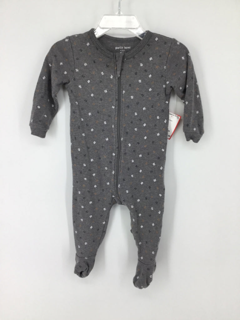 petit lem Child Size 6 Months Gray Sleepers