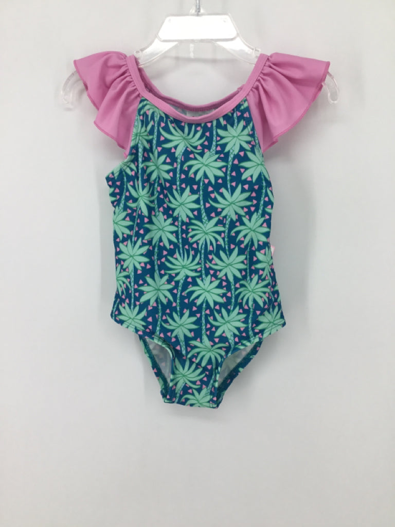 Floatimini Child Size 2 Blue Swimwear - girls