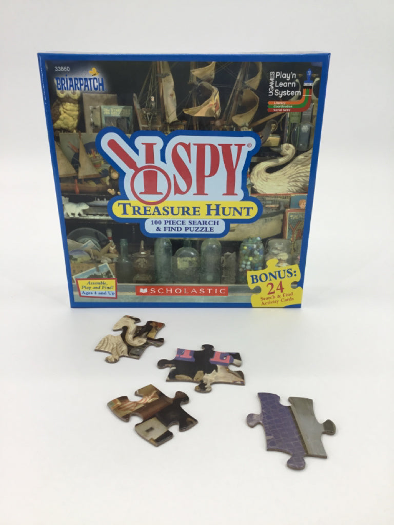 Scholastic I Spy Treasure Hunt 100 Pc Search & Find Puzzle