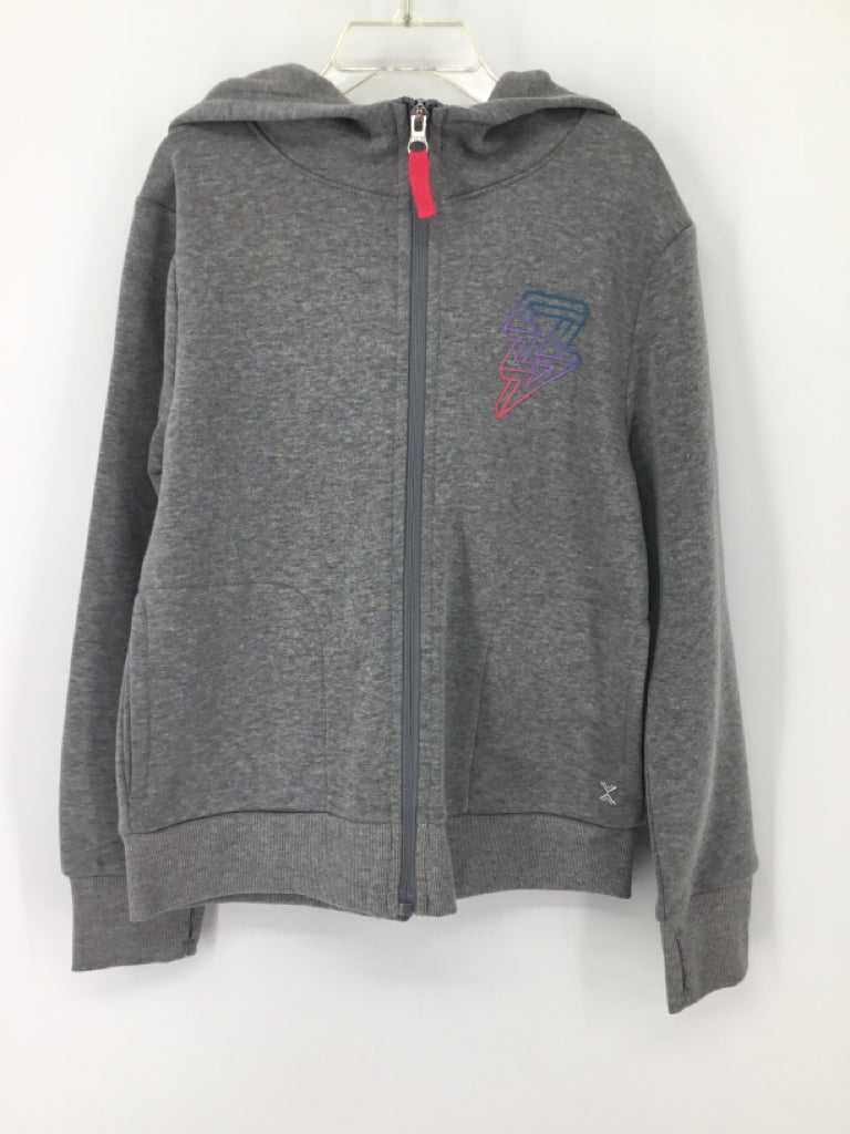 Xersion Child Size 7 Gray Hoodie - girls